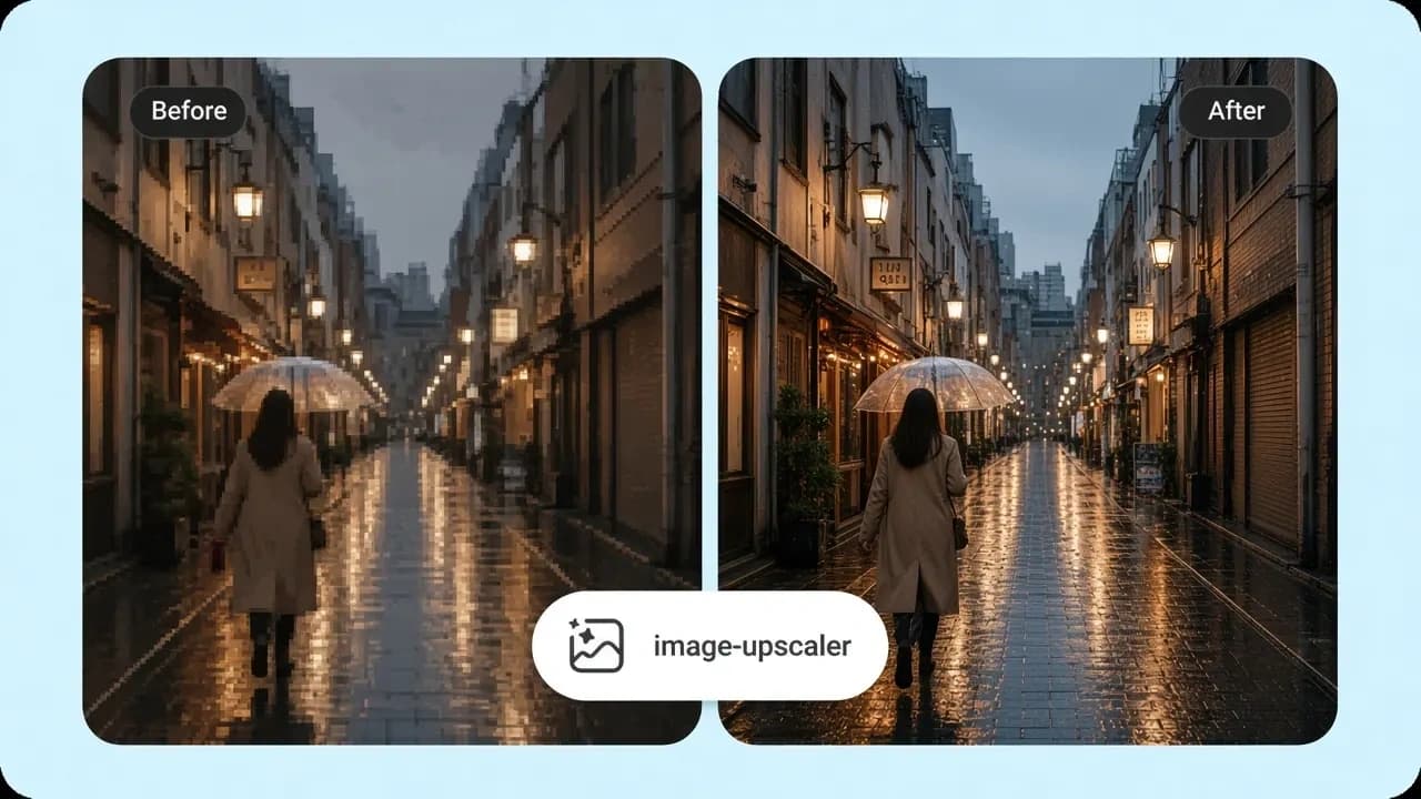 Upscale afbeelding naar 4K als een genaamd frame