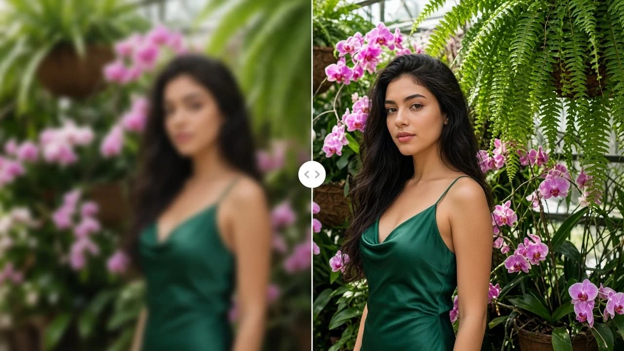 Blur to Clear Image Before Any Enlarge